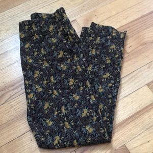 Jules and Leopold Floral Stretchy Dress Pants